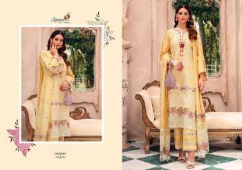 Saniya trendz Rouch vol 7 Cambric pakistani Suits catalog wholesaler