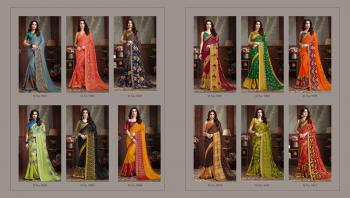 sanskar carvaan Brasso Saree catalog wholesaler