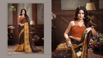 sanskar carvaan Brasso Saree catalog wholesaler