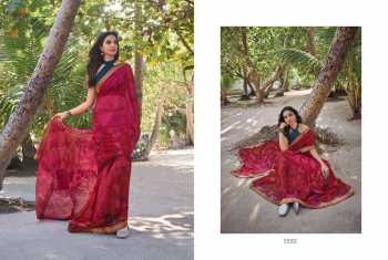 Sanskar jharonka Chiffon Saree wholesaler