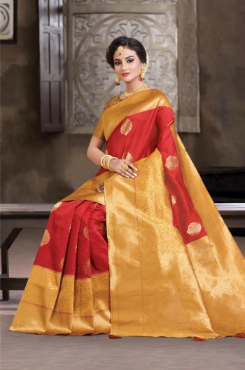 Sanskruti Crystal Silk Saree wholesaler