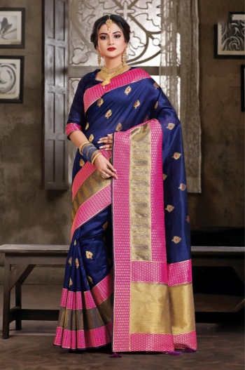 Sanskruti Crystal Silk Saree wholesaler