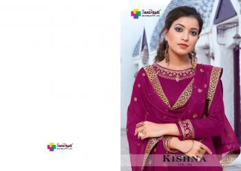 Sanskruti Kishna vol 4 Jam Silk Salwar Kameez catalog