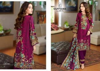 Sapphire Lawn Cotton Pakistani Dress wholesale Price