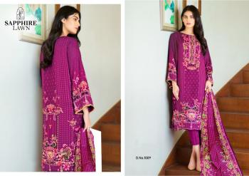 Sapphire Lawn Cotton Pakistani Dress wholesale Price