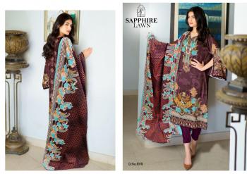 Sapphire Lawn Cotton Pakistani Dress wholesale Price