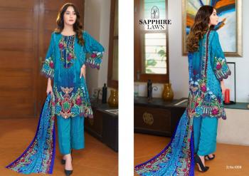 Sapphire Lawn Cotton Pakistani Dress wholesale Price