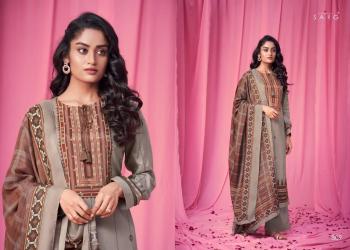 Sarg Rang Mahel Maslin Silk Salwar KAmeez wholesaler