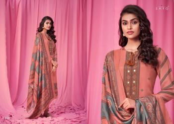 Sarg Rang Mahel Maslin Silk Salwar KAmeez wholesaler