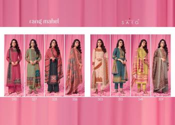 Sarg Rang Mahel Maslin Silk Salwar KAmeez wholesaler