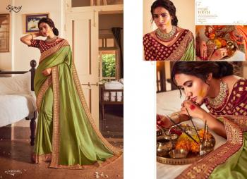 Saroj Afreen Vichitra Silk saree catalog wholesaler