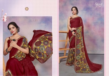 Saroj imli vol 3 Weightless Sare catalog wholesaler