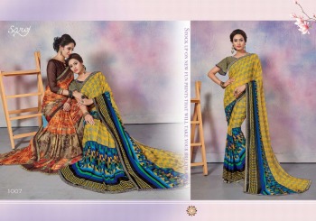 Saroj imli vol 3 Weightless Sare catalog wholesaler