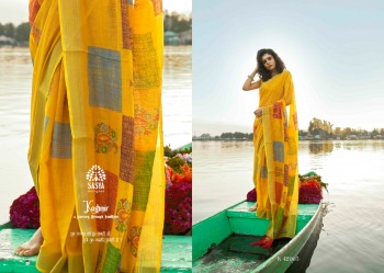 Sasya Palkhi vol 6 Linen Saree buy wholesale Price