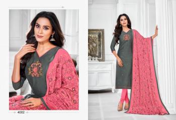 Shagun Lifestyle Ballon vol 4 Jharna Silk Churidar dress material