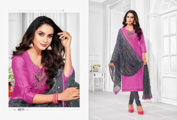 Shagun Lifestyle Ballon vol 4 Jharna Silk Churidar dress material