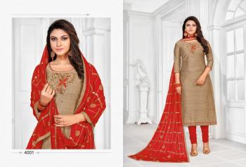 Shagun Lifestyle Ballon vol 4 Jharna Silk Churidar dress material