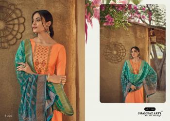 Shahnaz Arts Diyah Tussar Silk Salwar Kameez catalog wholesaler