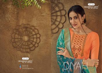 Shahnaz Arts Diyah Tussar Silk Salwar Kameez catalog wholesaler