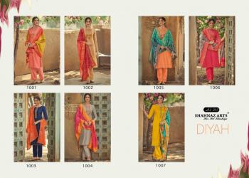 Shahnaz Arts Diyah Tussar Silk Salwar Kameez catalog wholesaler