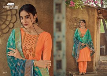 Shahnaz Arts Diyah Tussar Silk Salwar Kameez catalog wholesaler