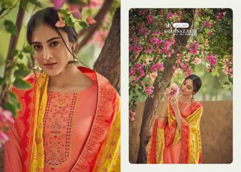 Shahnaz Arts Diyah Tussar Silk Salwar Kameez catalog wholesaler