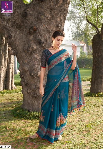 Shangrila Gehna Georgette Saree wholesale Price