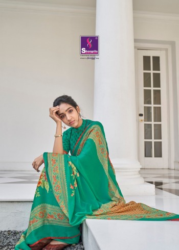 Shangrila Gehna Georgette Saree wholesale Price