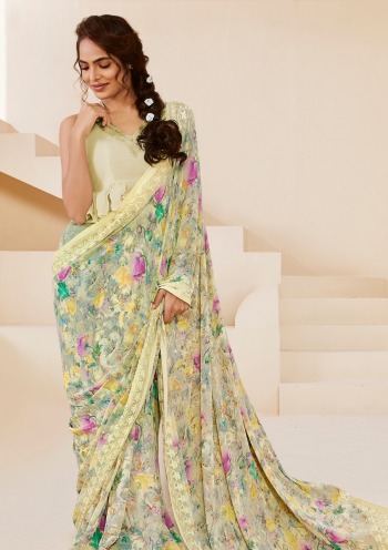 Shangrila kaamini vol 14 Floral Saree wholesale Price