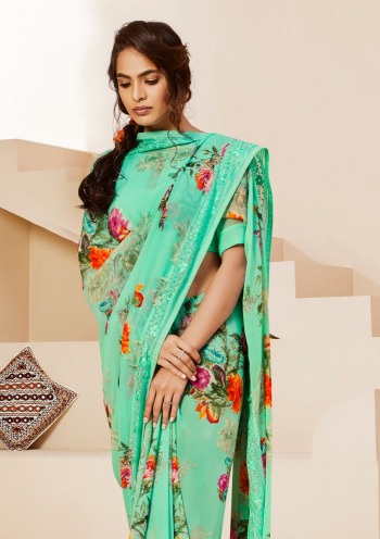 Shangrila kaamini vol 14 Floral Saree wholesale Price