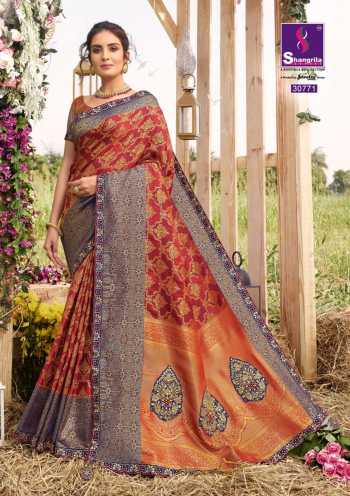 Shangrila kalakanya Silk Zari Silk saree buy wholesale price