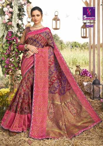 Shangrila kalakanya Silk Zari Silk saree buy wholesale price