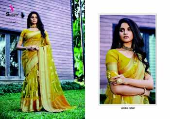 Shangrila La Mohey vol 2 Organza Saree wholesaler