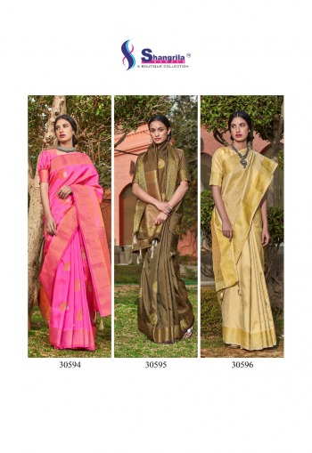 Shangrila Majestic Silk vol 2 Wedding Saree wholesaler