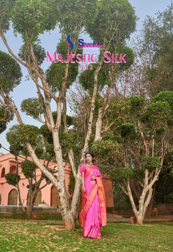 Shangrila Majestic Silk vol 2 Wedding Saree wholesaler