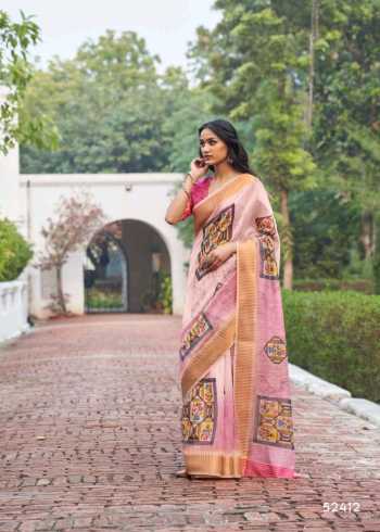 Shangrila naina Linen Cotton Saree wholesaler