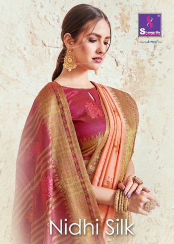 Shangrila Nidhi Silk Saree catalog Wholesaler