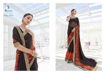 Shangrila Priyanka Georgette Casual wear Saree wholesaler