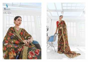 Shangrila Priyanka Georgette Casual wear Saree wholesaler