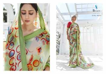 Shangrila Priyanka Georgette Casual wear Saree wholesaler