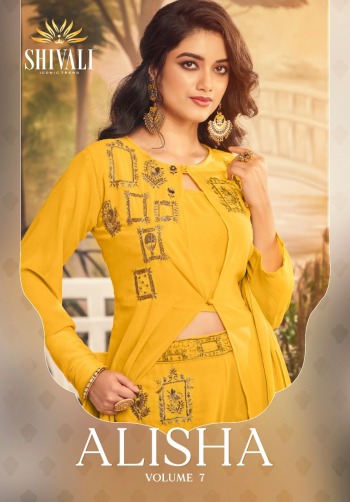 Shivali Alisha vol 7 Party wear Kurtis wholesaler