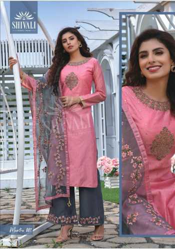 Shivali Mantra Stitched kurtis with Panta dn Dupatta