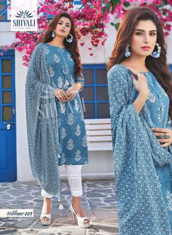 Shivali Nikhar Kurtis with palazzo pant and Dupatta