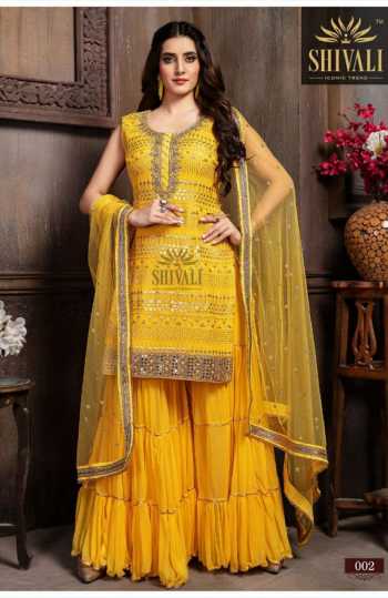 Shivali Tara Stitched Sharara Salwar kameez wholesaler