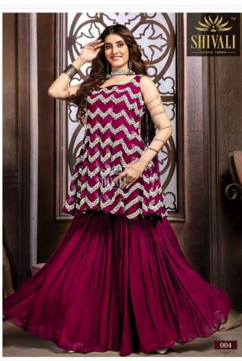 Shivali Tara Stitched Sharara Salwar kameez wholesaler