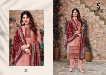 Shivang Nikhaar vol 6 Pashmina Suits catalog wholesaler