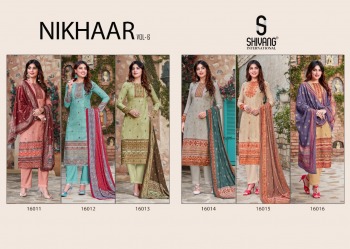 Shivang Nikhaar vol 6 Pashmina Suits catalog wholesaler