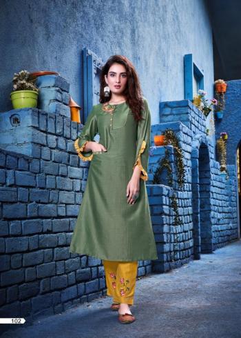 Show me Chinon Soft Silk kurtis with pant wholesaler