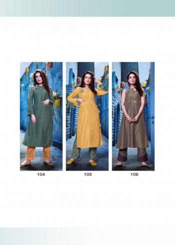 Show me Chinon Soft Silk kurtis with pant wholesaler