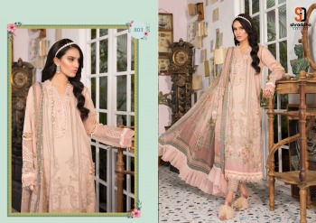 Shraddha Designer M Print vol 8 Lawn Cotton Pakistani Suits wholesaler